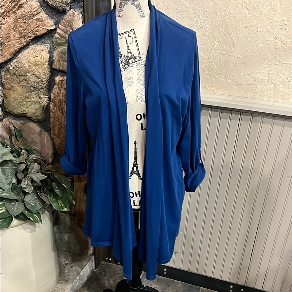 Simply Noelle Deep Blue Cardigan